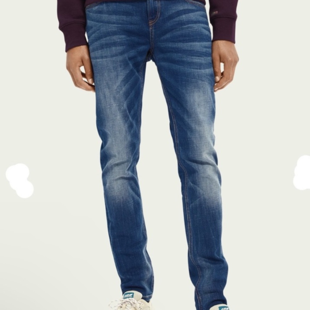 Scotch & Soda Skim Amsterdam Blauw 31 X 32